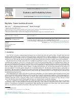 Big data and some statistical issues.pdf